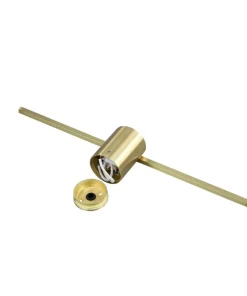 Złota, ledowa lampa ścienna 40cm LP-777/1W M GD z serii MODERN SLIM*Sklep Kaja Sale
