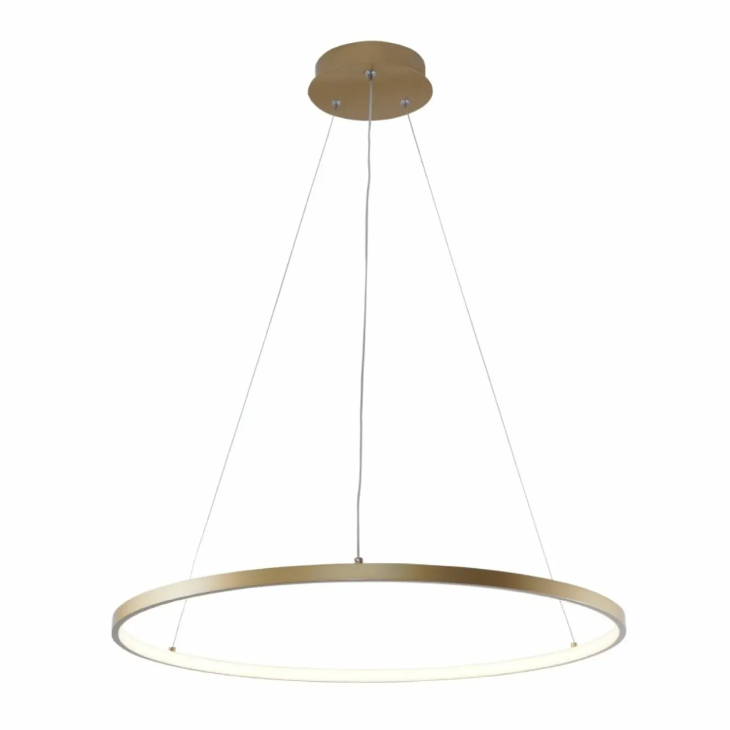 New Sklep Kaja Złota, ledowa obręcz do salonu ⌀60cm 2023201-GD60 BRENO | Kaja