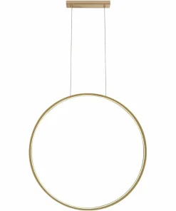 Online Sklep Kaja Złota obręcz LED na zwisach ⌀87cm 4000K ANT 5315 AGARO | Kaja