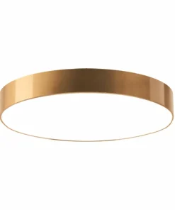Złota, okrągła lampa sufitowa E27 ⌀60cm ANT 1294 SENGO | Kaja*Sklep Kaja Outlet
