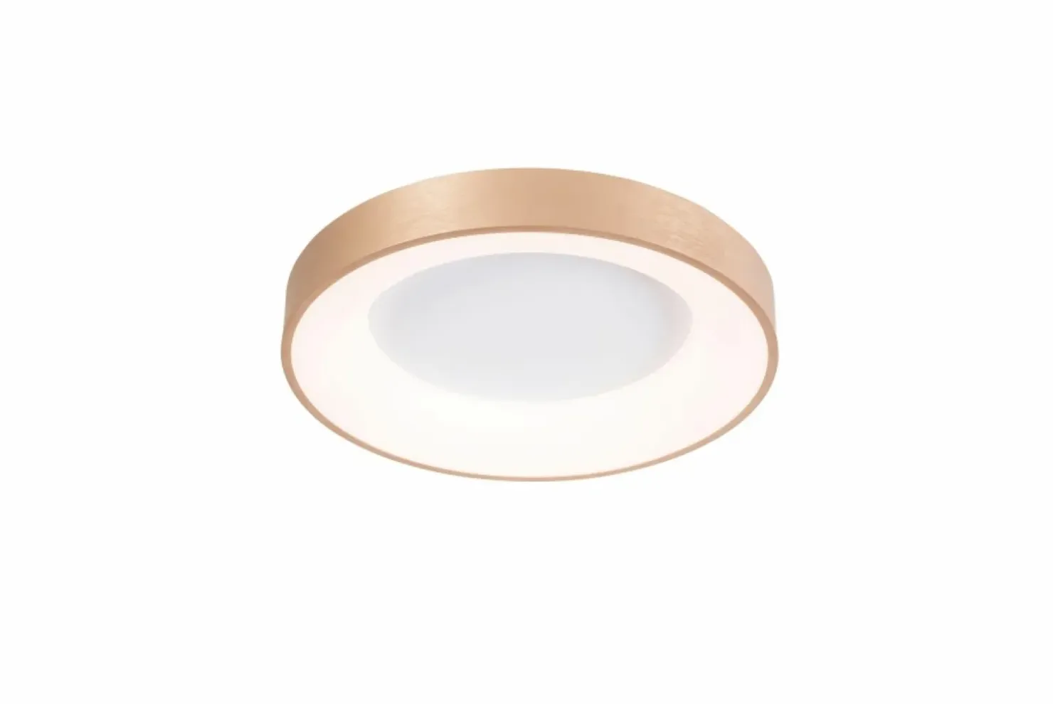 Złota, okrągła lampa sufitowa LED ⌀38cm 3000K AZ4988 SANTANA | Kaja*Sklep Kaja Sale
