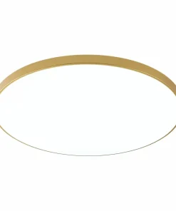 Złota, okrągła lampa sufitowa ⌀47cm 4000K WM-C7300-M-G z serii VE*Sklep Kaja Cheap