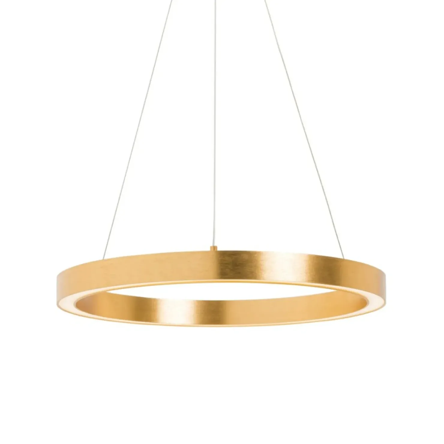 Flash Sale Sklep Kaja Złota, okrągła lampa wisząca LED PL200910-400-GD CARLO | Kaja