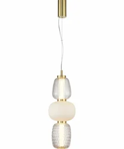 Cheap Sklep Kaja Złota, ozdobna lampa wisząca LED ML0363 CARO | Kaja Oświetlenie