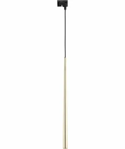 Złota, smukła lampa wisząca do szyny 1-fazowej TK 5750 TRACER | Kaja*Sklep Kaja Best Sale