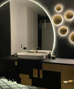 Złoty, designerski plafon LP-8102/1C-6W GD PLATILLO | Kaja Oświetlenie*Sklep Kaja Best Sale