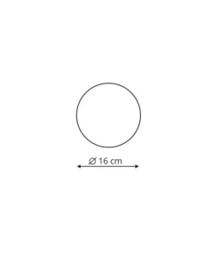 Złoty, designerski plafon LP-8102/1C-6W GD PLATILLO | Kaja Oświetlenie*Sklep Kaja Best Sale