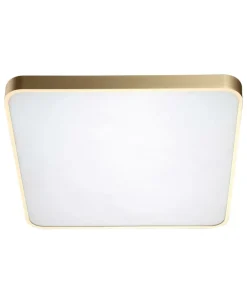 Złoty plafon LED do holu 4000K 12100006-GD SIERRA| Kaja Oświetlenie*Sklep Kaja Fashion